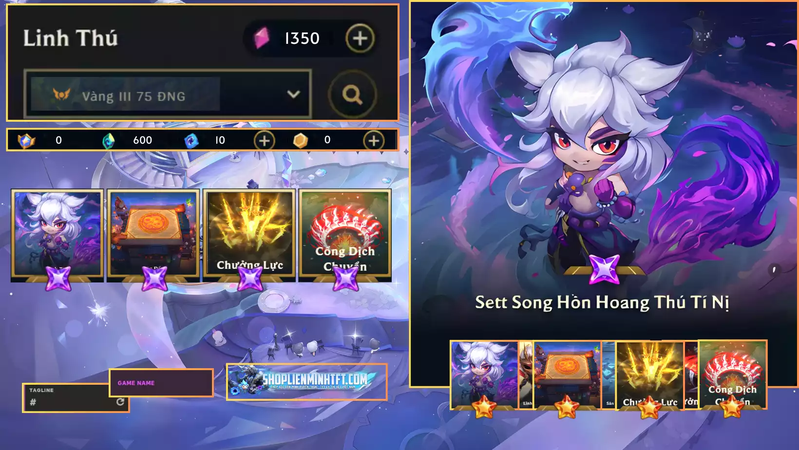 SETT SONG HOÀNG HOANG THÚ TÍ NỊ - SÀN - CHƯỞNG - CỔNG - CÒN ĐỔI TÊN